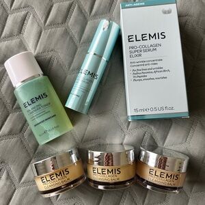 Elemis Pro-Collagen Skincare Set - Green and Cream